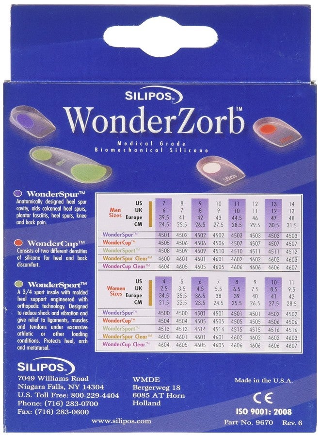 واقي كعب من السيليكون الناعم MC Silipos Wonder-Spur، متوسط - Image 2
